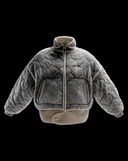 Aviator Jacket - Washed Grey